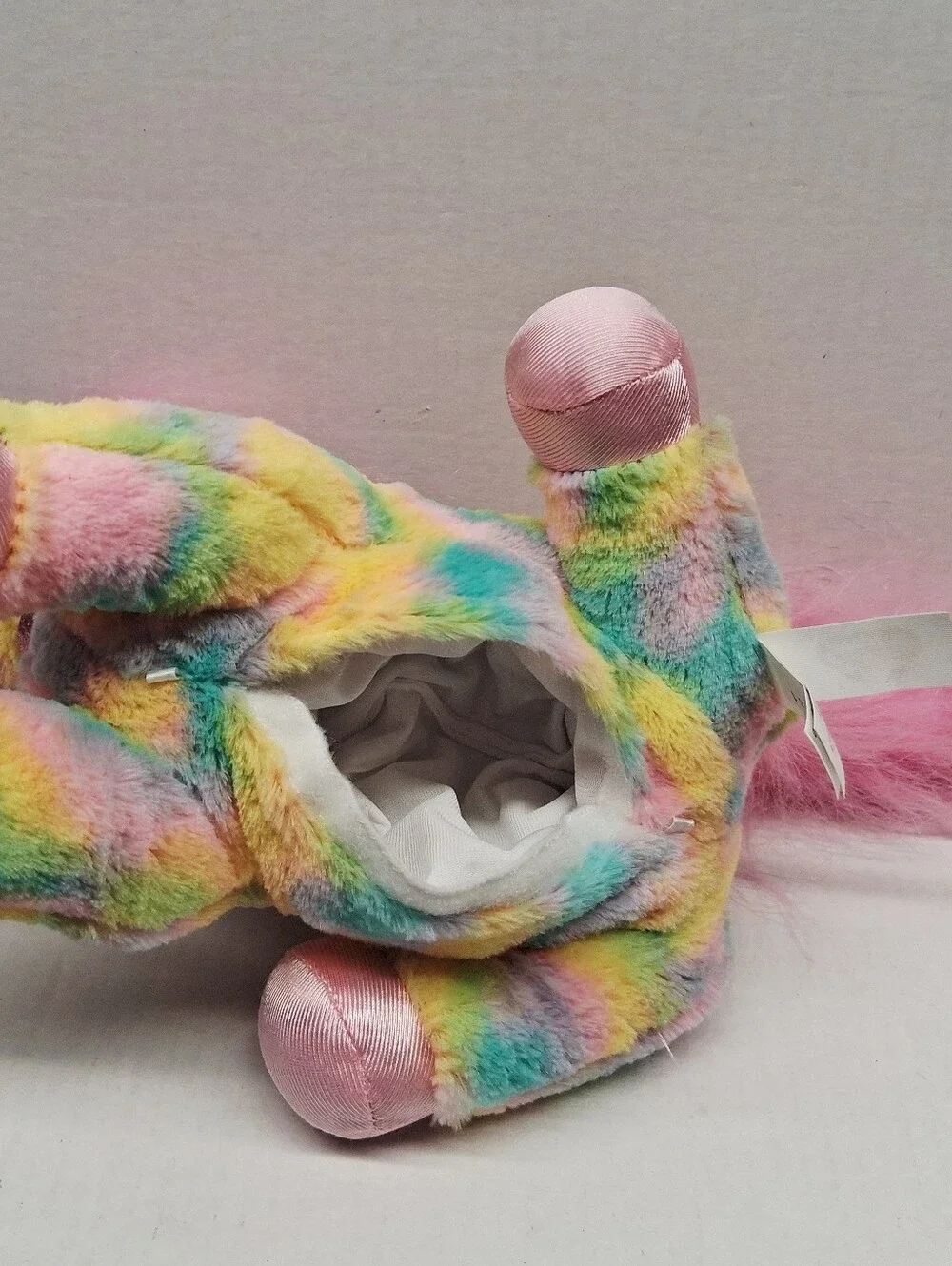 Just Play 2018 Unicorn Surprise Tie Dye Plush Hidden Pouch  & 4 Unicorn Babies